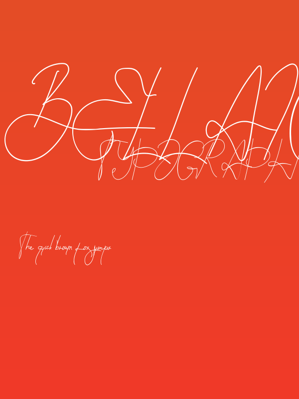 Bellaigho S Demo Poster