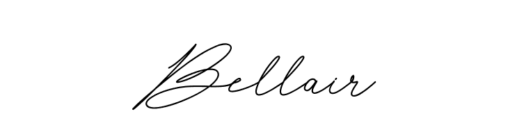 Bellair  Frei Schriftart Herunterladen