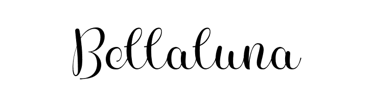 Bellaluna  Скачать бесплатные шрифты
