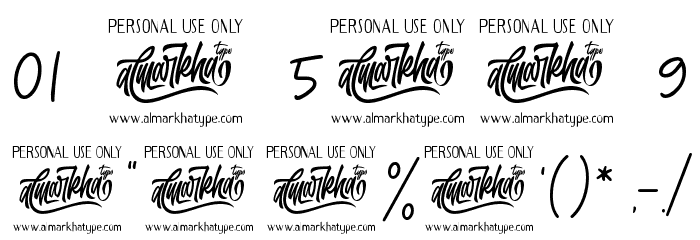 Bellamona Font OTHER CHARS