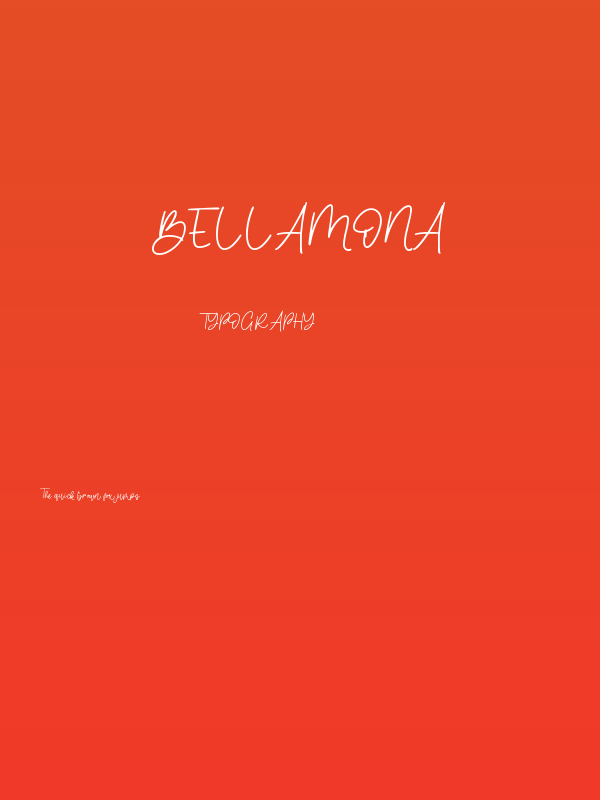 Bellamona Poster