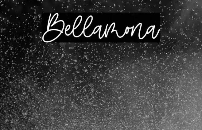 Bellamona Font examples