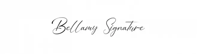 Bellamy Signature  Descarca Fonturi Gratis