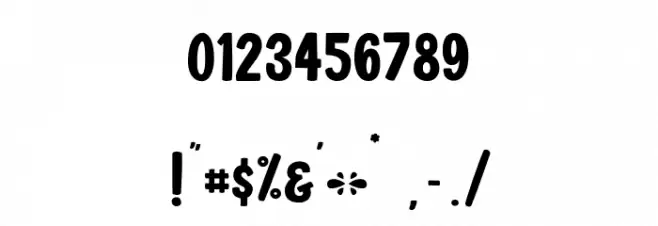 BellandLambPersonalUse Font OTHER CHARS