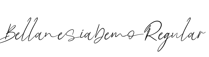 BellanesiaDemoRegular  font caratteri gratis