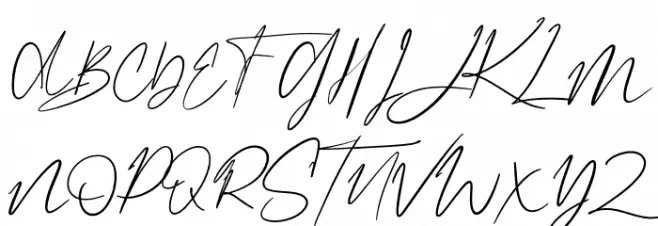 BellanesiaDemoRegular Schriftart Groß