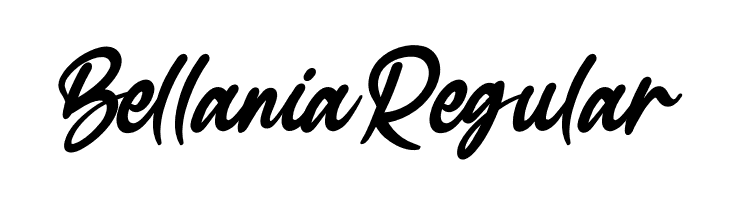 BellaniaRegular Polices