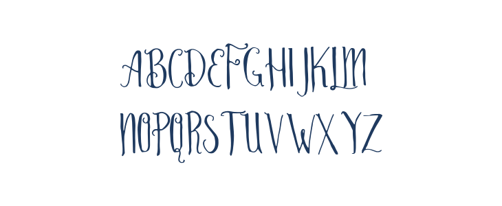 BellanieScript Uppercase