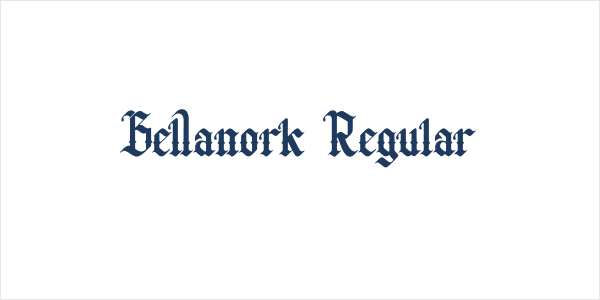 Bellanork Regular Logo