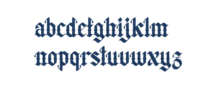 Bellanork Regular Lowercase