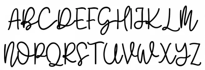 Bellanov-Regular Schriftart Groß