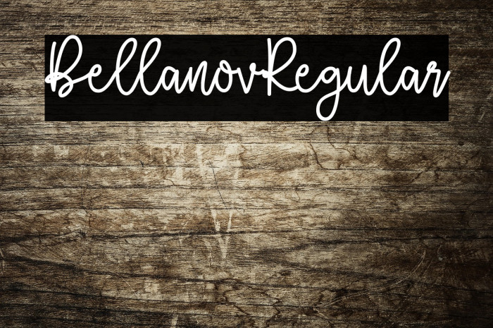 Bellanov-Regular Example 1