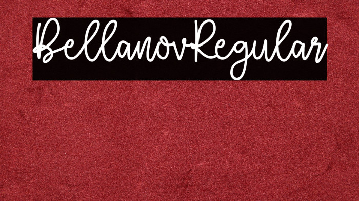 Bellanov-Regular Example 2