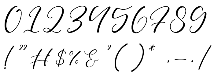 Bellany Font OTHER CHARS