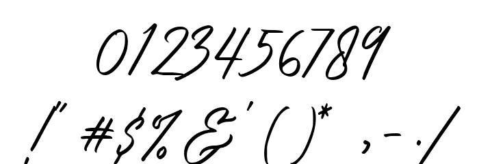 Bellarinde Font OTHER CHARS