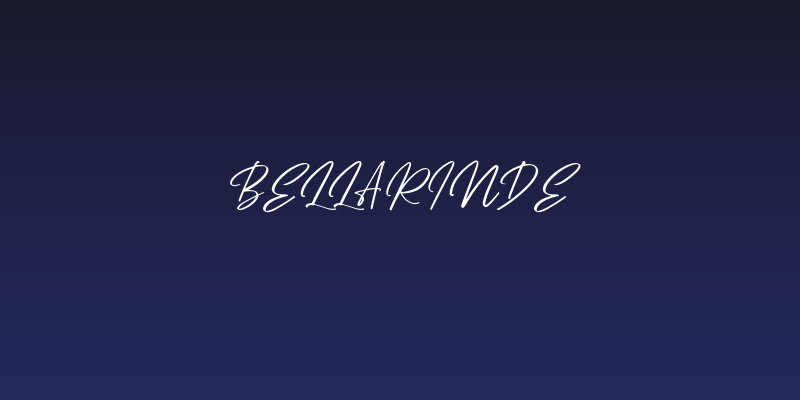 Bellarinde Social Header