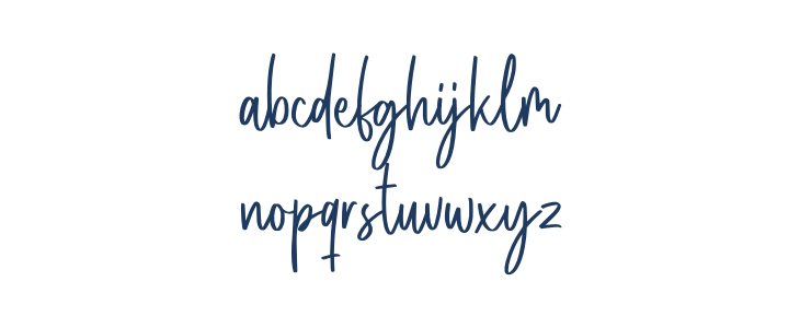 Bellarosse Lowercase