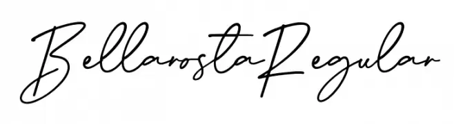 BellarostaRegular Шрифта