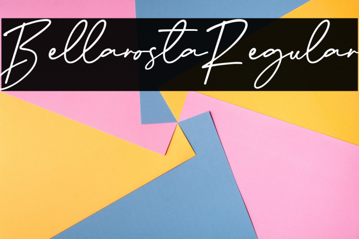 BellarostaRegular Example 2