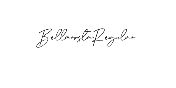 BellarostaRegular Logo