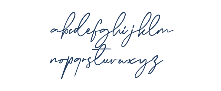 BellarostaRegular Lowercase