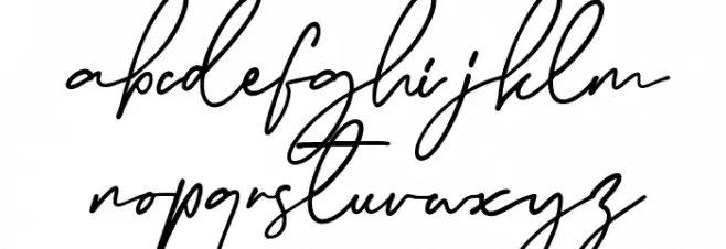 BellarostaRegular Шрифта строчной