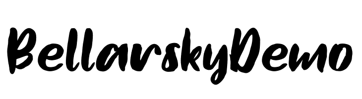 Bellarsky Demo  免费字体下载