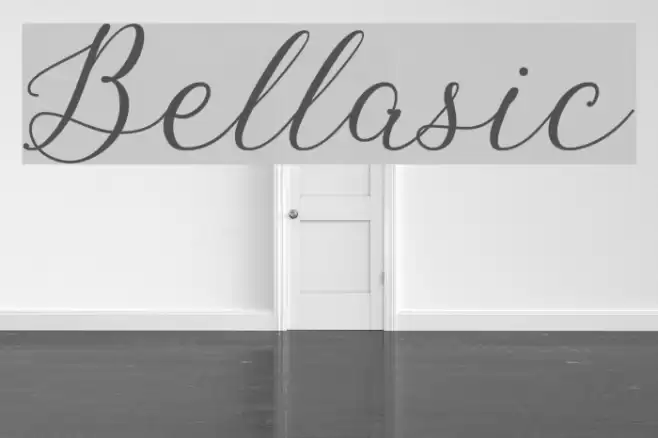 Bellasic Font examples