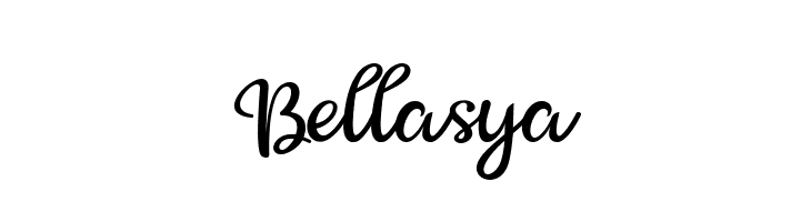 Bellasya  font caratteri gratis