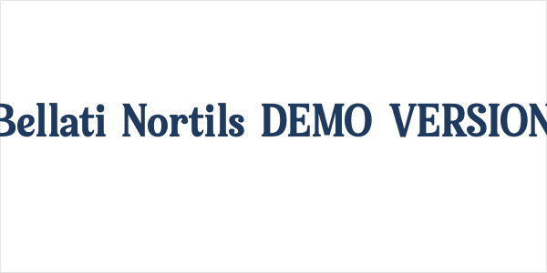 Bellati Nortils DEMO VERSION Logo