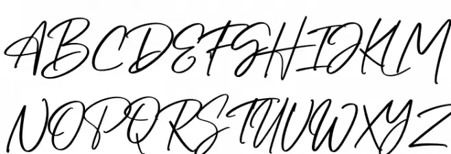 Bellatright PERSONAL USE ONLY! Caratteri MAIUSCOLE