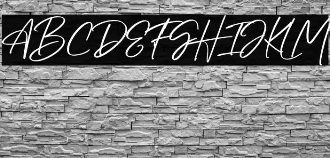 Bellatright PERSONAL USE ONLY! Caratteri examples