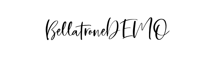 BellatroneDEMO  Frei Schriftart Herunterladen