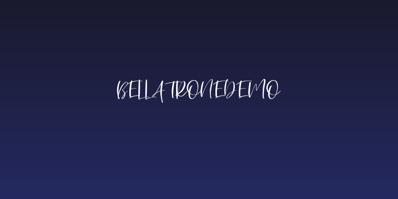 BellatroneDEMO Social Header