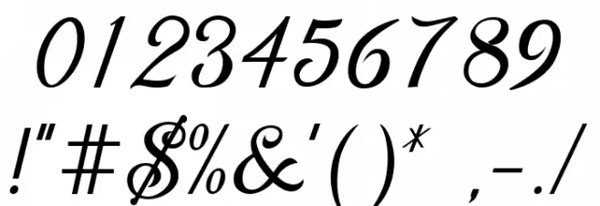 Bellaty Fat Font OTHER CHARS