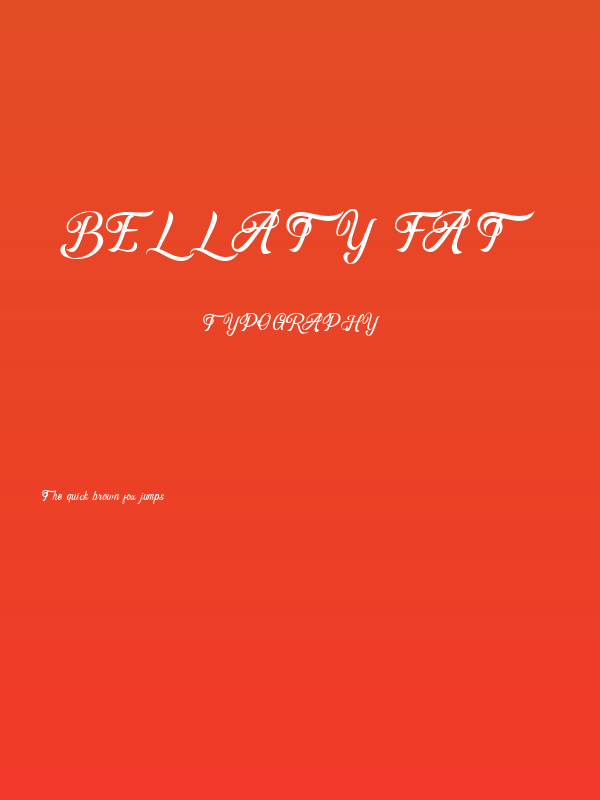 Bellaty Fat Poster