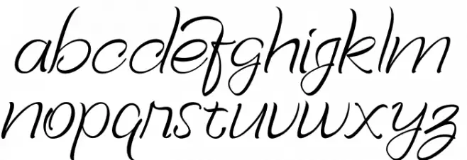 Bellaviesta Шрифта строчной