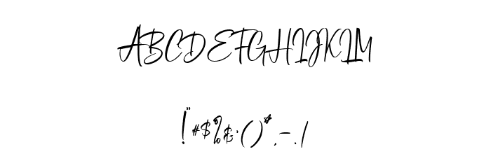 Bellaville Demo Regular Font OTHER CHARS