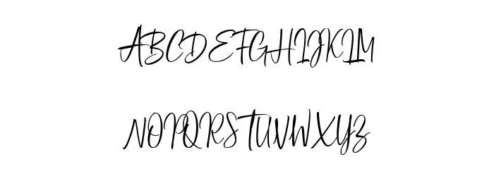 Bellaville Demo Regular Font UPPERCASE