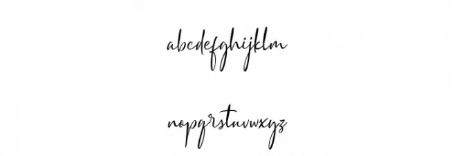 Bellaville Demo Regular Font LOWERCASE