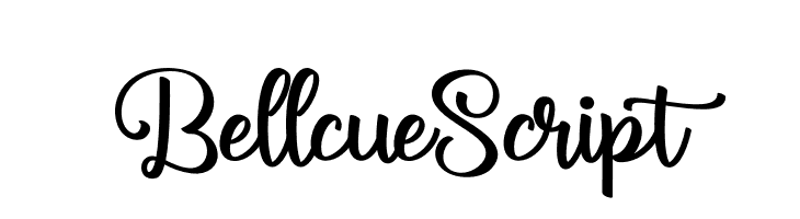 Bellcue Script  フリーフォントのダウンロード