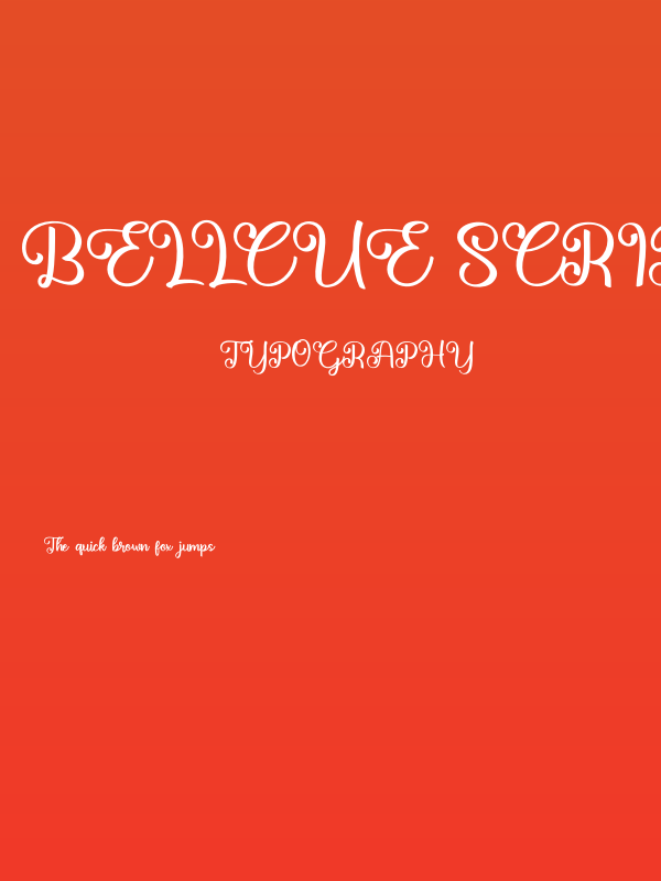 Bellcue Script Poster