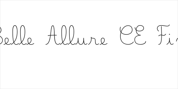 Belle Allure CE Fin Logo
