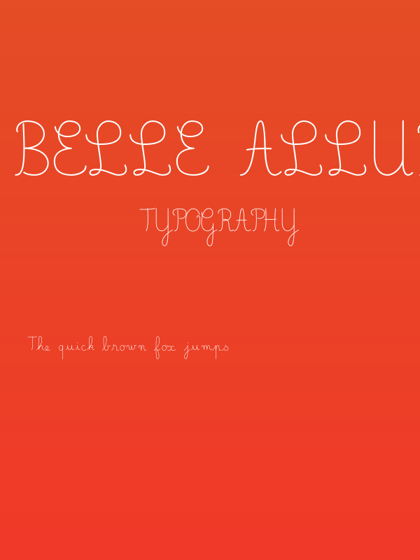 Belle Allure CE Fin Poster