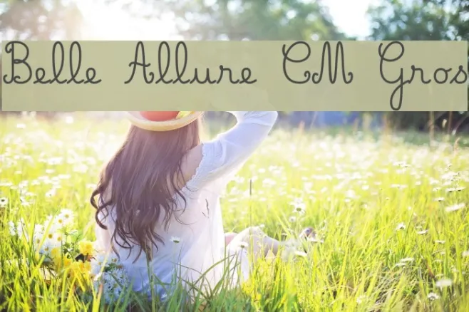 Belle Allure CM Gros Example 1
