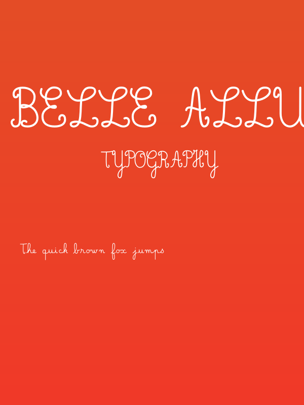 Belle Allure CM Gros Poster