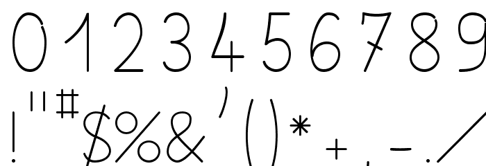 Belle Allure CM Moyen Demo Font OTHER CHARS
