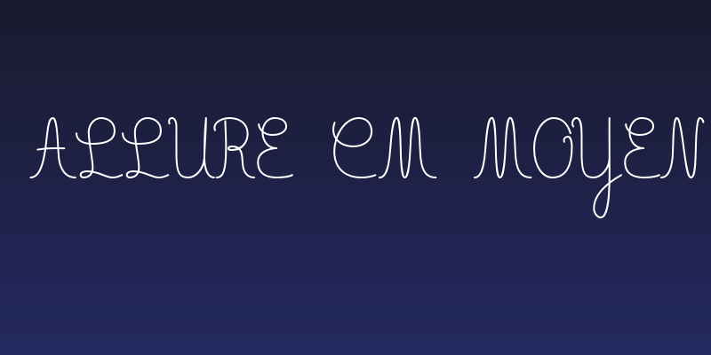 Belle Allure CM Moyen Demo Social Header