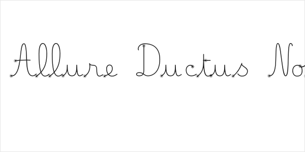 Belle Allure Ductus Normal Logo