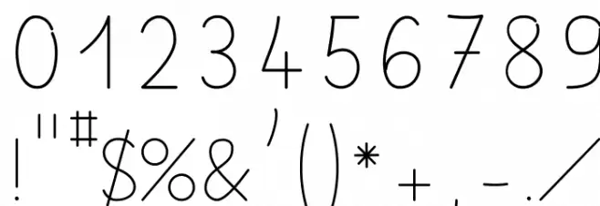 Belle Allure GS Fin Font OTHER CHARS